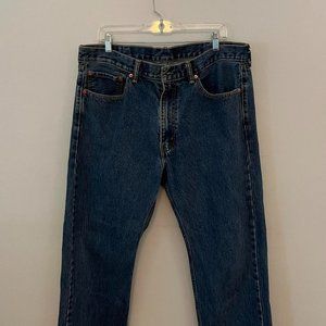 levi’s 505 dark wash jeans
